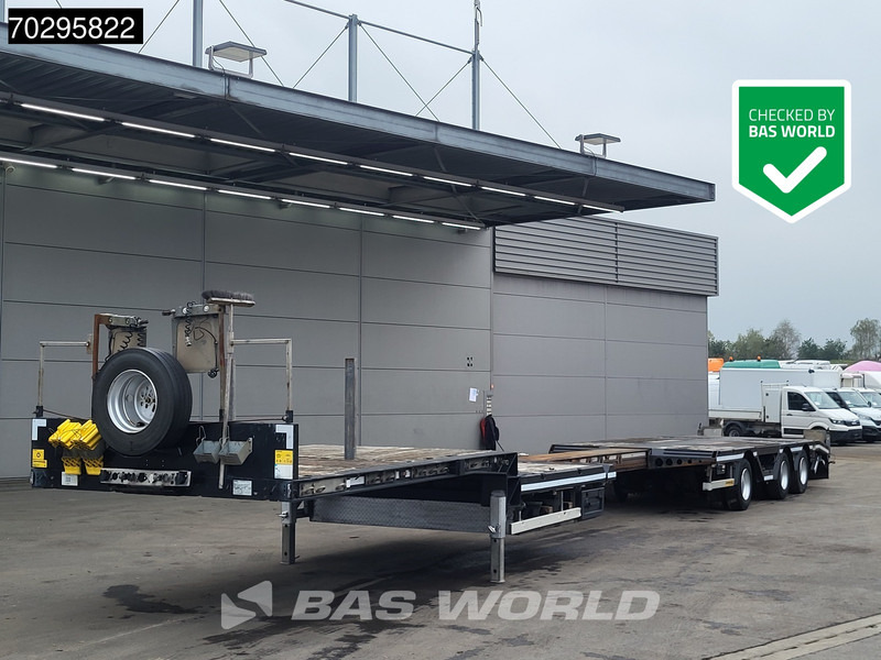 Faymonville F-S43-1ABA 3 axles Extendable 430cm Lift+Steering MOT 01/26 - Низкорамный полуприцеп: фото 1 Faymonville F-S43-1ABA 3 axles Extendable 430cm Lift+Steering MOT 01/26 - Низкорамный полуприцеп: фото 1