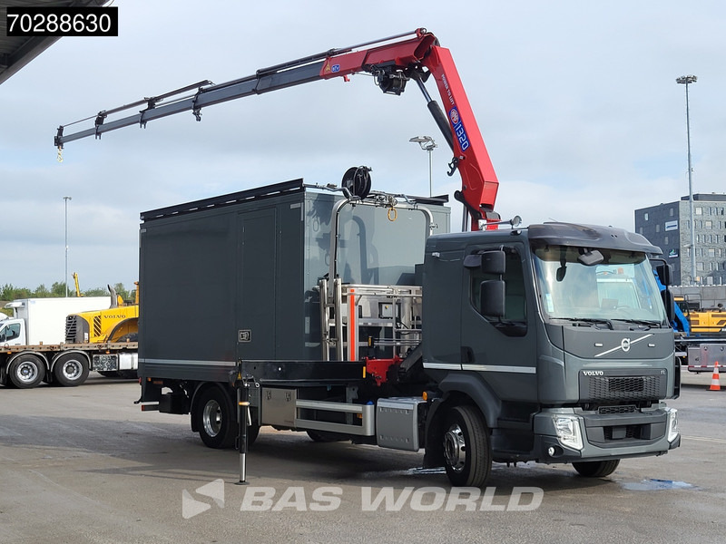 Volvo FL 250 4X2 Mobile workshop HMF 1320K-RCS Crane manbasket 2000kg Ladebordwand - Грузовик, Автоманипулятор: фото 3 Volvo FL 250 4X2 Mobile workshop HMF 1320K-RCS Crane manbasket 2000kg Ladebordwand - Грузовик, Автоманипулятор: фото 3