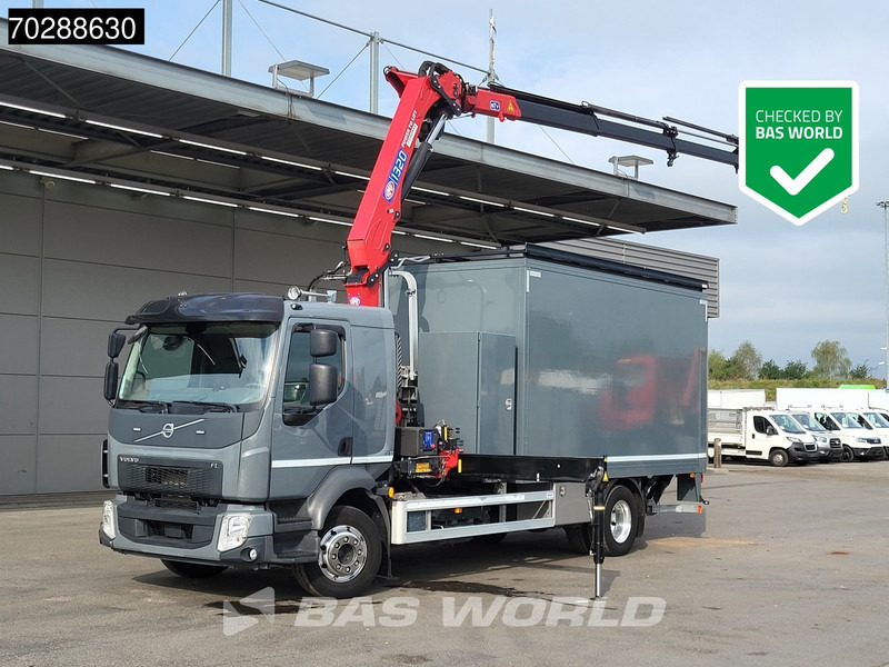 Volvo FL 250 4X2 Mobile workshop HMF 1320K-RCS Crane manbasket 2000kg Ladebordwand - Грузовик, Автоманипулятор: фото 1 Volvo FL 250 4X2 Mobile workshop HMF 1320K-RCS Crane manbasket 2000kg Ladebordwand - Грузовик, Автоманипулятор: фото 1