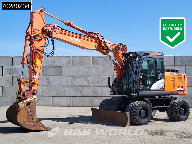 Hitachi ZX170W -6 GERMAN MACHINE - Колёсный экскаватор: фото 1 Hitachi ZX170W -6 GERMAN MACHINE - Колёсный экскаватор: фото 1