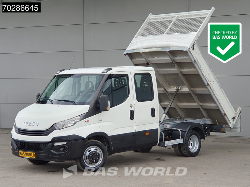 Iveco Daily 35C12 Open Laadbak Dubbel Cabine Dubbellucht 3,5t Trekhaak Airco Cruise Euro6 Pritsche Pickup Open Box 2m3 A/C Towbar Cruise con - Малотоннажный бортовой грузовик: фото 1 Iveco Daily 35C12 Open Laadbak Dubbel Cabine Dubbellucht 3,5t Trekhaak Airco Cruise Euro6 Pritsche Pickup Open Box 2m3 A/C Towbar Cruise con - Малотоннажный бортовой грузовик: фото 1