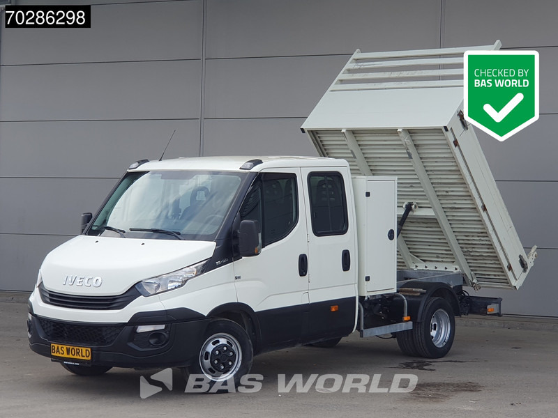 Iveco Daily 35C12 Open Laadbak met Kist Dubbel Cabine Dubbellucht 3,5t Trekhaak Airco Cruise Euro6 Pritsche Pickup Open Box 2m3 A/C Towbar C - Малотоннажный бортовой грузовик: фото 1 Iveco Daily 35C12 Open Laadbak met Kist Dubbel Cabine Dubbellucht 3,5t Trekhaak Airco Cruise Euro6 Pritsche Pickup Open Box 2m3 A/C Towbar C - Малотоннажный бортовой грузовик: фото 1