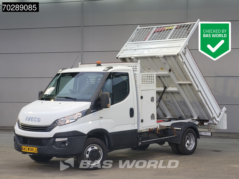 Iveco Daily 35C16 Kipper met Kraan Dubbellucht 3,5t Trekhaak Airco Cruise Camera Euro6 Crane Kran Kranwagen 2m3 A/C Towbar Cruise control - Малотоннажный самосвал: фото 1 Iveco Daily 35C16 Kipper met Kraan Dubbellucht 3,5t Trekhaak Airco Cruise Camera Euro6 Crane Kran Kranwagen 2m3 A/C Towbar Cruise control - Малотоннажный самосвал: фото 1