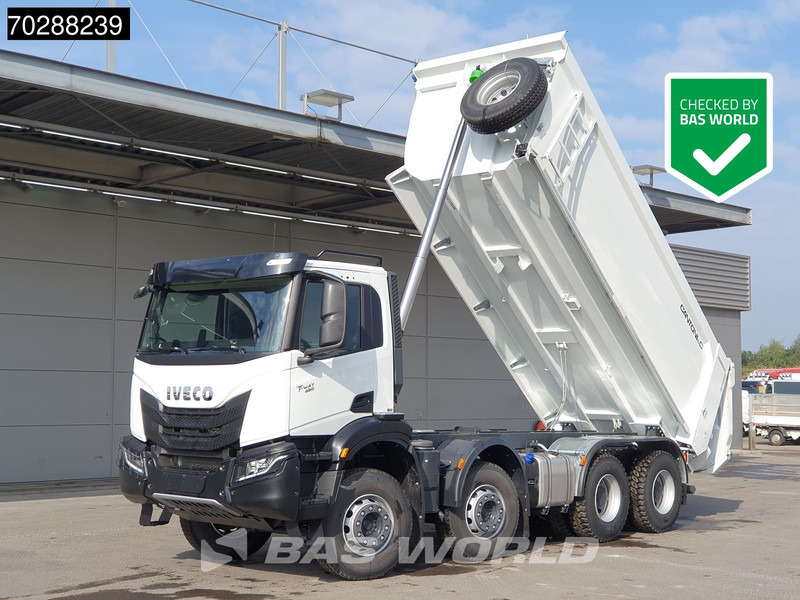Iveco T-Way 450 8X4 New! VST VST249 Tipper Steelsuspension Steering-Axle Big-Axle Automatic Euro 6 - Самосвал: фото 1 Iveco T-Way 450 8X4 New! VST VST249 Tipper Steelsuspension Steering-Axle Big-Axle Automatic Euro 6 - Самосвал: фото 1