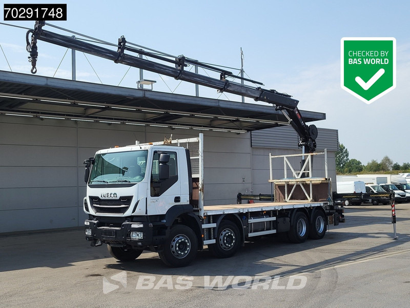 Iveco Trakker 410 8X4 HIAB 211 EP-4 HIDUO Crane Steelsuspension Euro 6 - Грузовик бортовой/ Платформа, Автоманипулятор: фото 1 Iveco Trakker 410 8X4 HIAB 211 EP-4 HIDUO Crane Steelsuspension Euro 6 - Грузовик бортовой/ Платформа, Автоманипулятор: фото 1