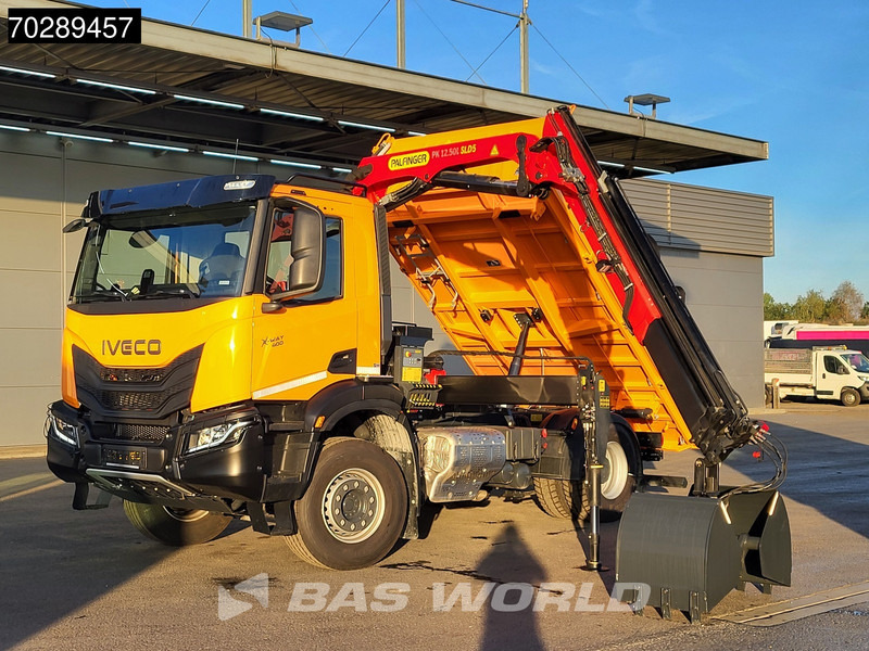 Iveco X-Way 400 4X2 New! Palfinger PK12.501 Crane 6m3 Meiller 3-SideTipper Navi ACC Euro 6 - Самосвал, Автоманипулятор: фото 5 Iveco X-Way 400 4X2 New! Palfinger PK12.501 Crane 6m3 Meiller 3-SideTipper Navi ACC Euro 6 - Самосвал, Автоманипулятор: фото 5