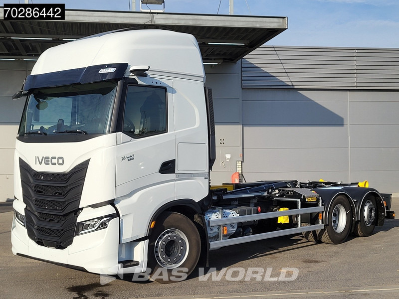 Iveco X-Way 580 6X2 NEW Palfinger PHT20SLD5 Hooklift Lift+steering Axle Automatic Navi ACC LED - Крюковой мультилифт: фото 5 Iveco X-Way 580 6X2 NEW Palfinger PHT20SLD5 Hooklift Lift+steering Axle Automatic Navi ACC LED - Крюковой мультилифт: фото 5