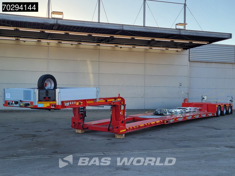 Kässbohrer LB3E 4 axles Extenable 540cm Gooseneck 3xSteeringaxle - Низкорамный полуприцеп: фото 2 Kässbohrer LB3E 4 axles Extenable 540cm Gooseneck 3xSteeringaxle - Низкорамный полуприцеп: фото 2