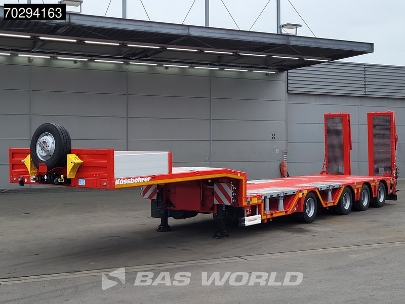 Kässbohrer LB4E 4 axles Hydr. Ramps 615cm-Extendable Lift+ 2x Steering Axle - Низкорамный полуприцеп: фото 3 Kässbohrer LB4E 4 axles Hydr. Ramps 615cm-Extendable Lift+ 2x Steering Axle - Низкорамный полуприцеп: фото 3