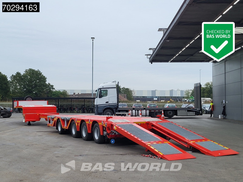 Kässbohrer LB4E 4 axles Hydr. Ramps 615cm-Extendable Lift+ 2x Steering Axle - Низкорамный полуприцеп: фото 1 Kässbohrer LB4E 4 axles Hydr. Ramps 615cm-Extendable Lift+ 2x Steering Axle - Низкорамный полуприцеп: фото 1