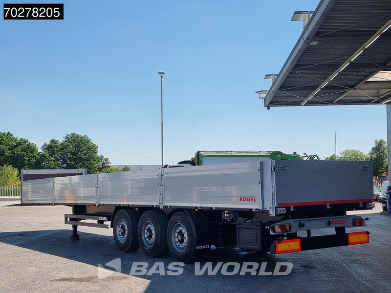 Kögel S24-1 OPEN Liftachse Bordwände - Полуприцеп бортовой/ Платформа: фото 2 Kögel S24-1 OPEN Liftachse Bordwände - Полуприцеп бортовой/ Платформа: фото 2