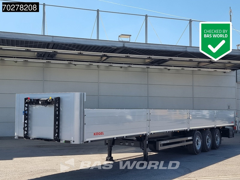 Kögel S24-1 OPEN Liftachse Bordwände - Полуприцеп бортовой/ Платформа: фото 1 Kögel S24-1 OPEN Liftachse Bordwände - Полуприцеп бортовой/ Платформа: фото 1