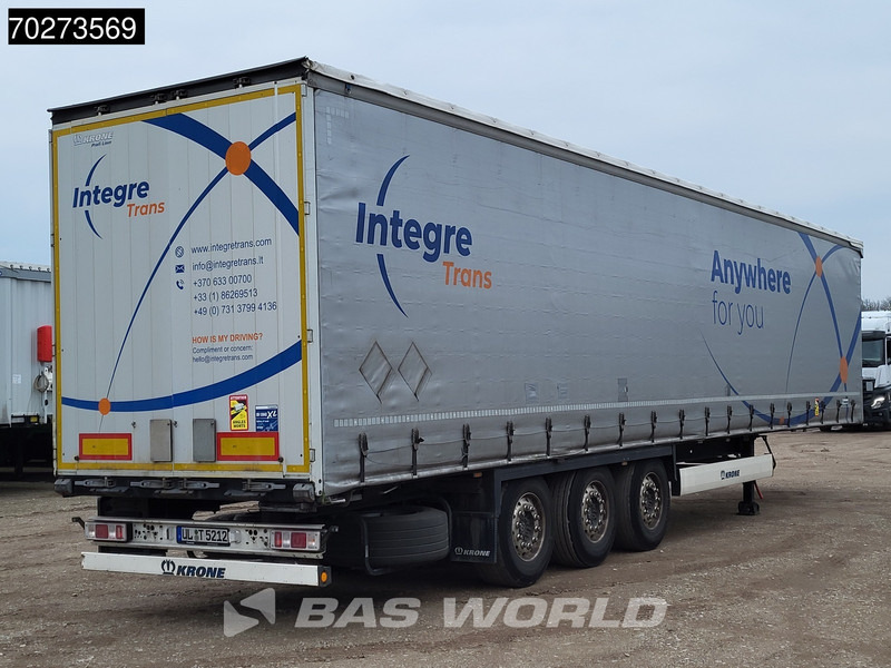 Тентованный полуприцеп Krone SD 3 axles Edscha Anti-Vandalimus-Plane Alcoa's: фото 5