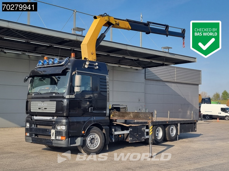 MAN TGA 26.430 6X2 Palfinger PK32080 Kran Crane Manual Liftachse Euro 4 - Грузовик бортовой/ Платформа, Автоманипулятор: фото 1 MAN TGA 26.430 6X2 Palfinger PK32080 Kran Crane Manual Liftachse Euro 4 - Грузовик бортовой/ Платформа, Автоманипулятор: фото 1