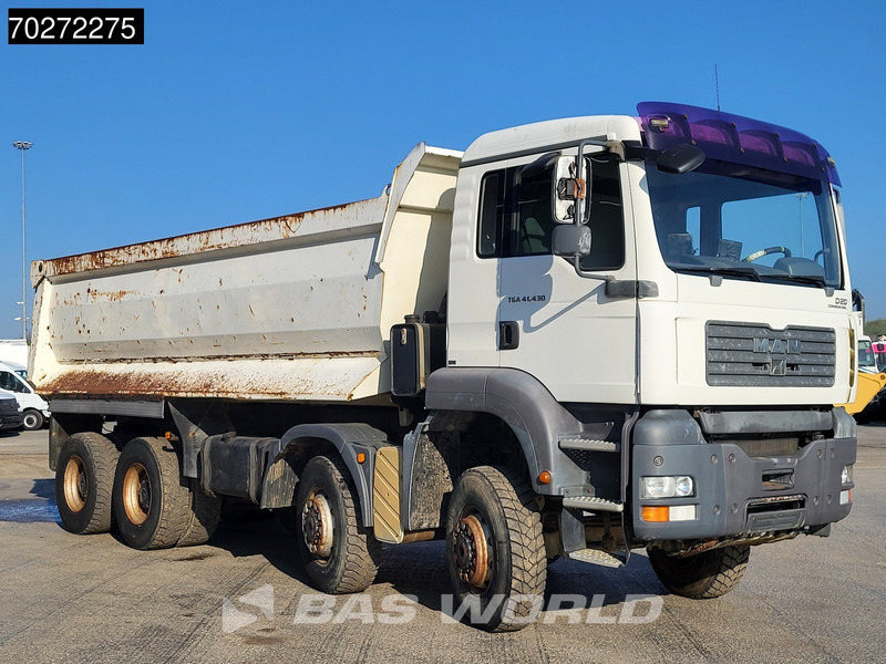 MAN TGA 41.430 8X6 23m3 Manual Big-Axle Steel suspension Euro 3 - Самосвал: фото 3 MAN TGA 41.430 8X6 23m3 Manual Big-Axle Steel suspension Euro 3 - Самосвал: фото 3