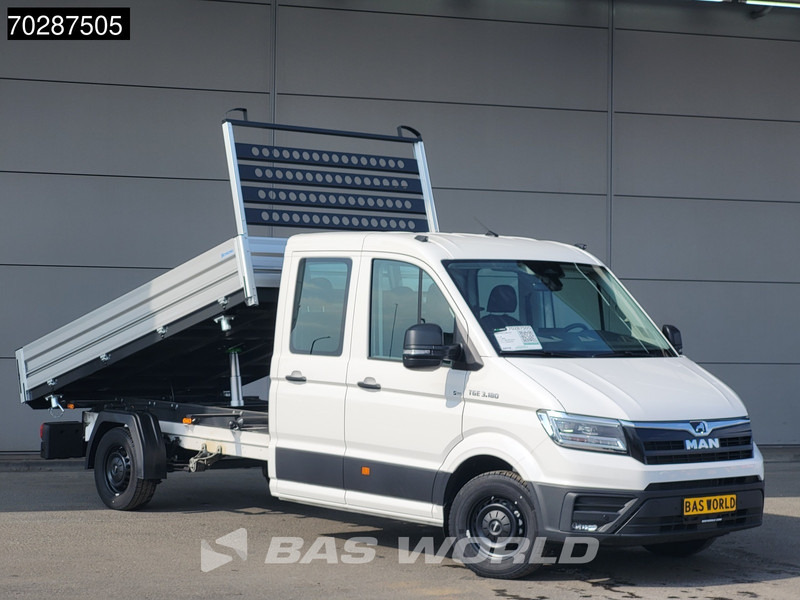 MAN TGE 3.180 Driezijdige Kipper Automaat 2025 Facelift 180PK Trekhaak LED Navi ACC Airco Cruise Euro6 Kipper Tippe Benne Kieper 3m3 A/C Towba - Малотоннажный самосвал: фото 2 MAN TGE 3.180 Driezijdige Kipper Automaat 2025 Facelift 180PK Trekhaak LED Navi ACC Airco Cruise Euro6 Kipper Tippe Benne Kieper 3m3 A/C Towba - Малотоннажный самосвал: фото 2