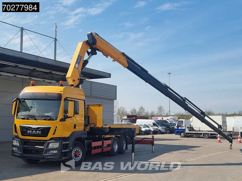 MAN TGS 26.480 6X4 HMF 5020 K6 Crane Kran 6x2H4 Hydrodrive Euro 6 - Грузовик бортовой/ Платформа, Автоманипулятор: фото 3 MAN TGS 26.480 6X4 HMF 5020 K6 Crane Kran 6x2H4 Hydrodrive Euro 6 - Грузовик бортовой/ Платформа, Автоманипулятор: фото 3
