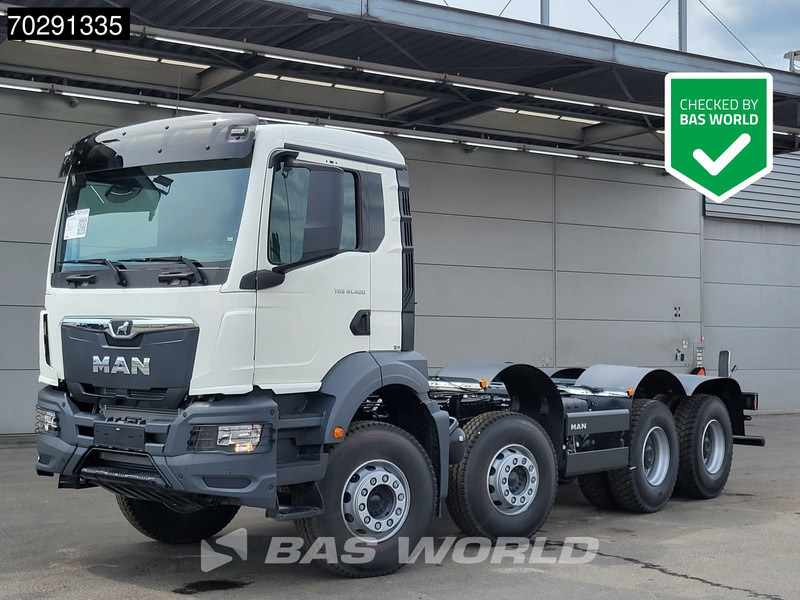 MAN TGS 41.400 8X4 New 8x4 chassis Engine PTO Steelsuspension Big-Axle Manual Euro 2 - Грузовик-шасси: фото 1 MAN TGS 41.400 8X4 New 8x4 chassis Engine PTO Steelsuspension Big-Axle Manual Euro 2 - Грузовик-шасси: фото 1