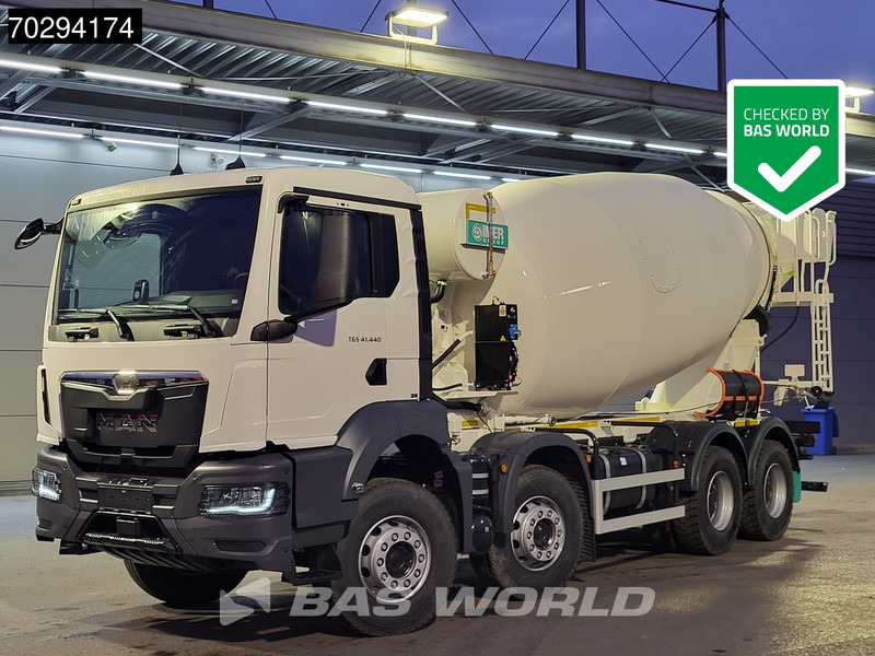 MAN TGS 41.440 8X4 NEW! 12m3 Imer Mixer Steelsuspension Big-Axle Automatic Euro 6 - Автобетоносмеситель: фото 1 MAN TGS 41.440 8X4 NEW! 12m3 Imer Mixer Steelsuspension Big-Axle Automatic Euro 6 - Автобетоносмеситель: фото 1