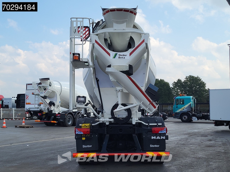 Новый Автобетоносмеситель MAN TGS 41.440 8X4 New! 12m3 Stetter Mixer Big-Axle Steelsuspension Automatic Euro 6: фото 15