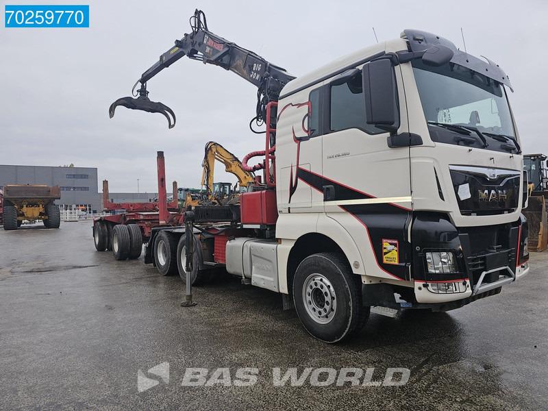 MAN TGX 26.580 6X4 Jonsered 2490 HolzKran Retarder Hiab Crane Big-Axle Euro 6 - Лесовоз, Автоманипулятор: фото 3 MAN TGX 26.580 6X4 Jonsered 2490 HolzKran Retarder Hiab Crane Big-Axle Euro 6 - Лесовоз, Автоманипулятор: фото 3
