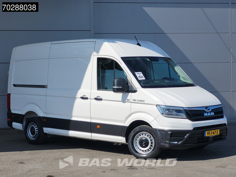 MAN eTGE 3.140 Elektrisch 115km WLTP 36kWh L3H3 LED Navi Airco Cruise Camera Parkeersensoren L2H2 12m3 A/C Cruise control - Цельнометаллический фургон, Электрический фургон: фото 3 MAN eTGE 3.140 Elektrisch 115km WLTP 36kWh L3H3 LED Navi Airco Cruise Camera Parkeersensoren L2H2 12m3 A/C Cruise control - Цельнометаллический фургон, Электрический фургон: фото 3