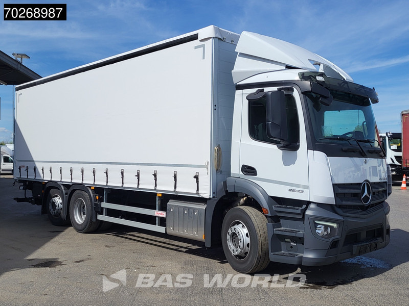 Mercedes-Benz Actros 2532 6X2 NEW 2000kg Ladebordwand Navi Lenkachse Euro 6 - Тентованный грузовик: фото 3 Mercedes-Benz Actros 2532 6X2 NEW 2000kg Ladebordwand Navi Lenkachse Euro 6 - Тентованный грузовик: фото 3