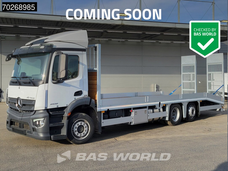 Mercedes-Benz Actros 2532 6X2 NEW! Machine tansporter Oprijwagen Lenkachse Navi Euro 6 - Автовоз: фото 1 Mercedes-Benz Actros 2532 6X2 NEW! Machine tansporter Oprijwagen Lenkachse Navi Euro 6 - Автовоз: фото 1