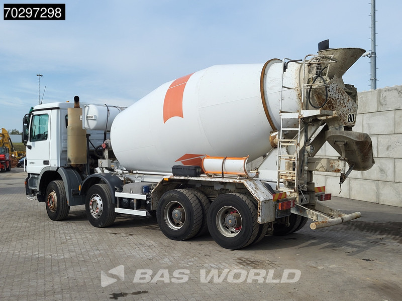 Mercedes-Benz Actros 3236 8X4 9m3 Liebherr 3-Pedals Steelsuspension Big-Axle Euro 3 - Автобетоносмеситель: фото 2 Mercedes-Benz Actros 3236 8X4 9m3 Liebherr 3-Pedals Steelsuspension Big-Axle Euro 3 - Автобетоносмеситель: фото 2