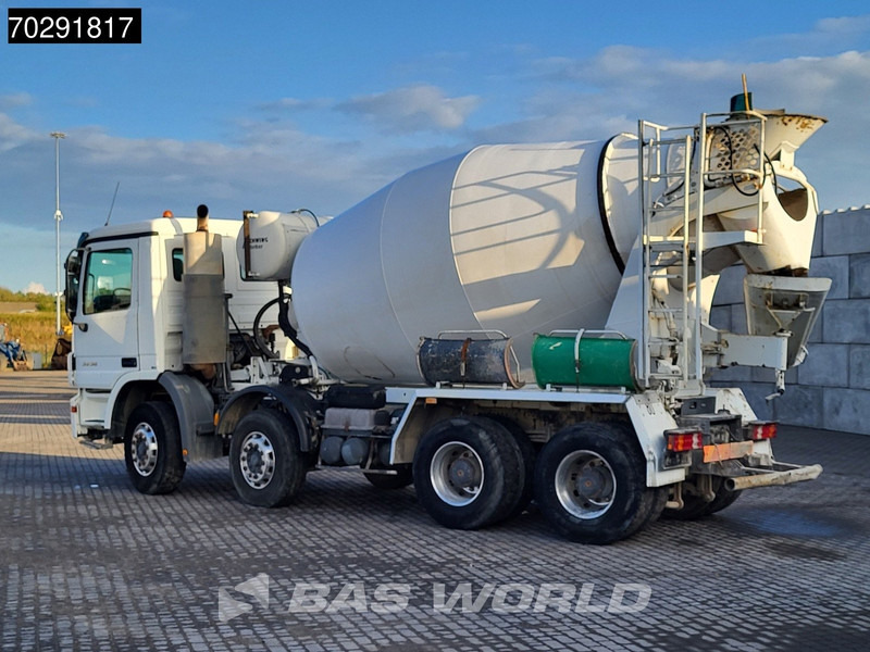 Mercedes-Benz Actros 3236 8X4 9m3 Stetter Mixer Retarder Steelsuspension Big-Axle Euro 3 - Автобетоносмеситель: фото 2 Mercedes-Benz Actros 3236 8X4 9m3 Stetter Mixer Retarder Steelsuspension Big-Axle Euro 3 - Автобетоносмеситель: фото 2