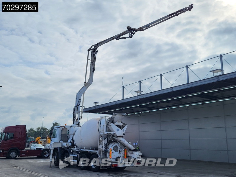Mercedes-Benz Actros 3241 8X4 7m3 Putzmeister Mixer Big-Axle Steelsuspension Automatic Pompe+Mixer Euro 3 - Автобетононасос: фото 3 Mercedes-Benz Actros 3241 8X4 7m3 Putzmeister Mixer Big-Axle Steelsuspension Automatic Pompe+Mixer Euro 3 - Автобетононасос: фото 3