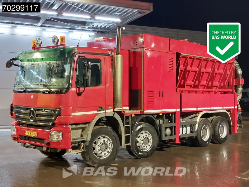 Mercedes-Benz Actros 4144 Actros 8X4 10m3 RESCHWITZER ESE 32/10-DV-K Saugbagger Big-Axle Euro 5 - Ассенизатор: фото 1 Mercedes-Benz Actros 4144 Actros 8X4 10m3 RESCHWITZER ESE 32/10-DV-K Saugbagger Big-Axle Euro 5 - Ассенизатор: фото 1