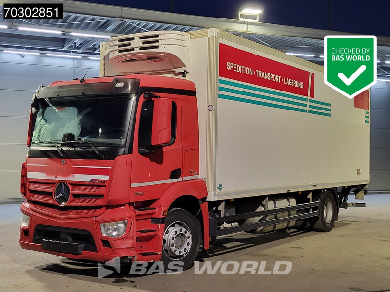 Mercedes-Benz Antos 1830 4X2 Mitsubishi TDJ430D cooler 1500kg Ladebordwand Automatic Euro 6 - Рефрижератор: фото 1 Mercedes-Benz Antos 1830 4X2 Mitsubishi TDJ430D cooler 1500kg Ladebordwand Automatic Euro 6 - Рефрижератор: фото 1