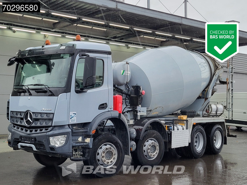 Mercedes-Benz Arocs 3240 8X4 9m3 Stetter Mixer Full Steel Euro 6 - Автобетоносмеситель: фото 1 Mercedes-Benz Arocs 3240 8X4 9m3 Stetter Mixer Full Steel Euro 6 - Автобетоносмеситель: фото 1