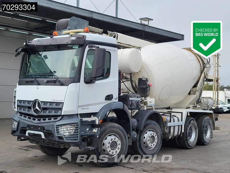 Mercedes-Benz Arocs 3243 8X4 7m3 Stetter Mixer Big-Axle Steelsuspension Euro 6 - Автобетоносмеситель: фото 1 Mercedes-Benz Arocs 3243 8X4 7m3 Stetter Mixer Big-Axle Steelsuspension Euro 6 - Автобетоносмеситель: фото 1