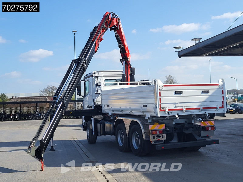 Mercedes-Benz Arocs 3348 6X4 Fasi F195A.2.24 Kran 3 sided tipper 9m3 Big-Axle Navi Euro 6 - Самосвал, Автоманипулятор: фото 5 Mercedes-Benz Arocs 3348 6X4 Fasi F195A.2.24 Kran 3 sided tipper 9m3 Big-Axle Navi Euro 6 - Самосвал, Автоманипулятор: фото 5