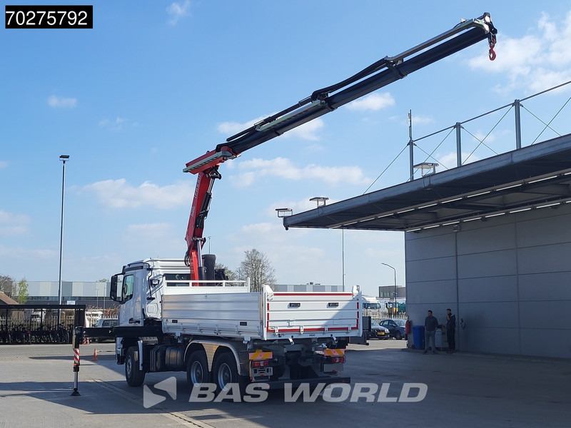 Mercedes-Benz Arocs 3348 6X4 Fasi F195A.2.24 Kran 3 sided tipper 9m3 Big-Axle Navi Euro 6 - Самосвал, Автоманипулятор: фото 2 Mercedes-Benz Arocs 3348 6X4 Fasi F195A.2.24 Kran 3 sided tipper 9m3 Big-Axle Navi Euro 6 - Самосвал, Автоманипулятор: фото 2