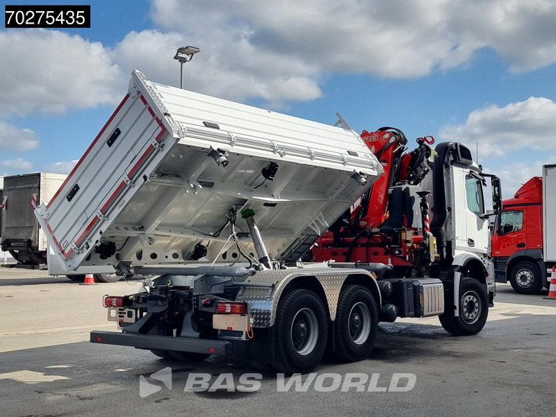 Mercedes-Benz Arocs 3348 6X4 Fassi F255A2.24 Kran Crane 9m3 3-Sided Tipper Big-Axle Euro 6 - Самосвал, Автоманипулятор: фото 5 Mercedes-Benz Arocs 3348 6X4 Fassi F255A2.24 Kran Crane 9m3 3-Sided Tipper Big-Axle Euro 6 - Самосвал, Автоманипулятор: фото 5