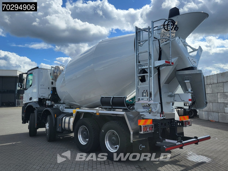 Mercedes-Benz Arocs 3743 8X4 New! 10m3 FML BSH 103 Mixer Steelsuspension Big-Axle Automatic Euro 6 - Автобетоносмеситель: фото 2 Mercedes-Benz Arocs 3743 8X4 New! 10m3 FML BSH 103 Mixer Steelsuspension Big-Axle Automatic Euro 6 - Автобетоносмеситель: фото 2