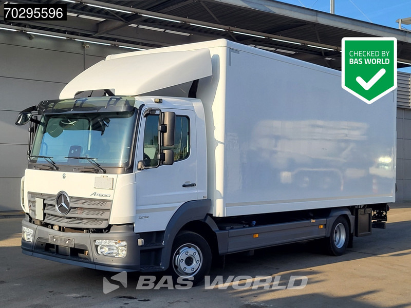 Mercedes-Benz Atego 1218 4X2 12tonner 1500kg Ladebordwand Automatic Euro 6 - Грузовик с закрытым кузовом: фото 1 Mercedes-Benz Atego 1218 4X2 12tonner 1500kg Ladebordwand Automatic Euro 6 - Грузовик с закрытым кузовом: фото 1