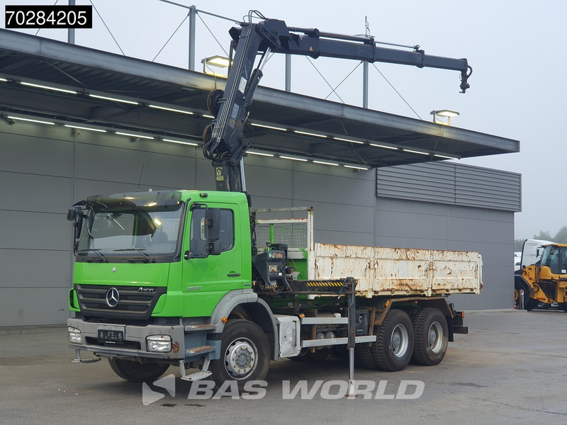 Mercedes-Benz Axor 2633 6X4 Manual Big-Axle Steelsuspension Euro 4 Hiab - Самосвал, Автоманипулятор: фото 3 Mercedes-Benz Axor 2633 6X4 Manual Big-Axle Steelsuspension Euro 4 Hiab - Самосвал, Автоманипулятор: фото 3