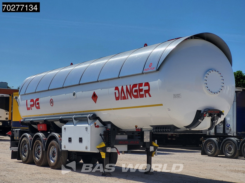 Mim-Mak LPG TRANSPORT TANK 3 axles NEW 48m3 Liftachse Gas ADR - Полуприцеп-цистерна: фото 3 Mim-Mak LPG TRANSPORT TANK 3 axles NEW 48m3 Liftachse Gas ADR - Полуприцеп-цистерна: фото 3