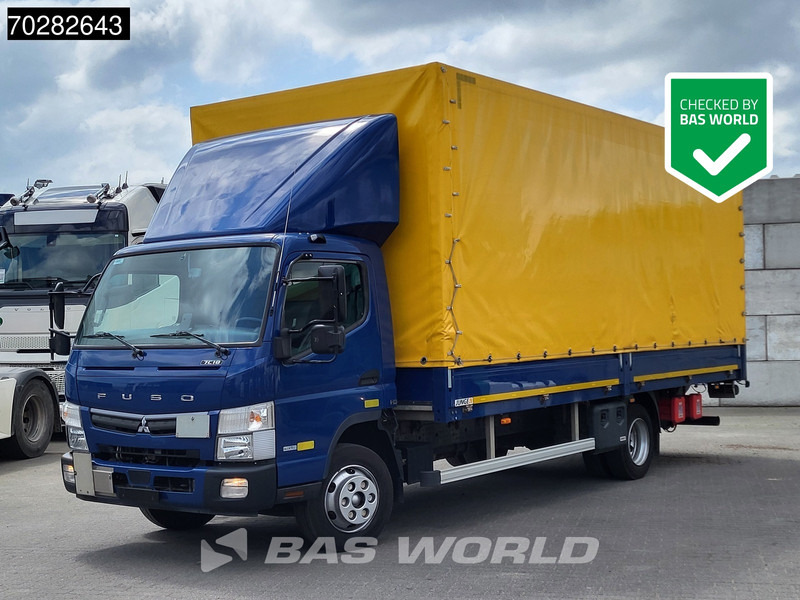 Mitsubishi 7C18 4X2 7.5tons Curtainsides Ladebordwand Automatic Euro 6 - Грузовик с закрытым кузовом: фото 1 Mitsubishi 7C18 4X2 7.5tons Curtainsides Ladebordwand Automatic Euro 6 - Грузовик с закрытым кузовом: фото 1