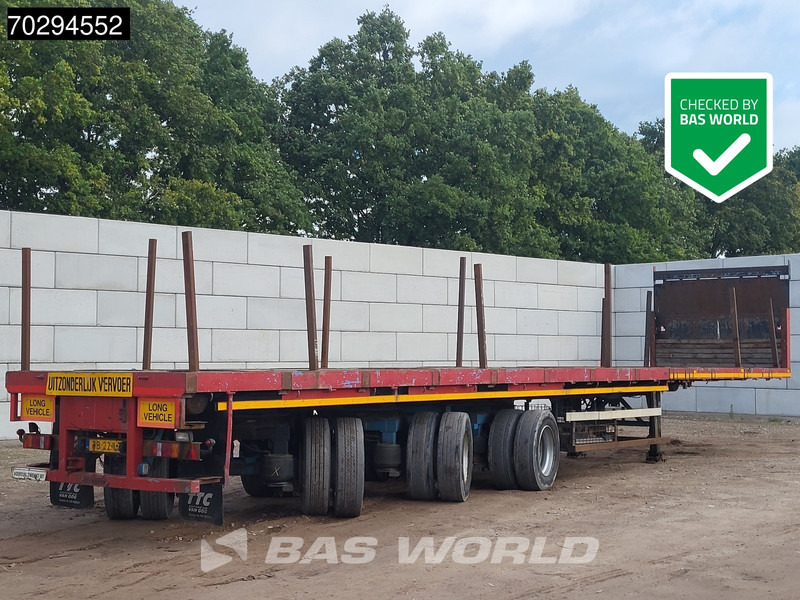Nooteboom OVB 48 VV 3 axles Uitschuifbaar 1155-1905cm 3xgestuurd - Низкорамный полуприцеп: фото 1 Nooteboom OVB 48 VV 3 axles Uitschuifbaar 1155-1905cm 3xgestuurd - Низкорамный полуприцеп: фото 1