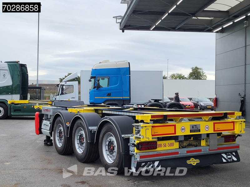 Orthaus CGS (Euro Slider 500) 3 axles Multi 45ft Lift Axle extendable SAF - Полуприцеп-контейнеровоз/ Сменный кузов: фото 3 Orthaus CGS (Euro Slider 500) 3 axles Multi 45ft Lift Axle extendable SAF - Полуприцеп-контейнеровоз/ Сменный кузов: фото 3