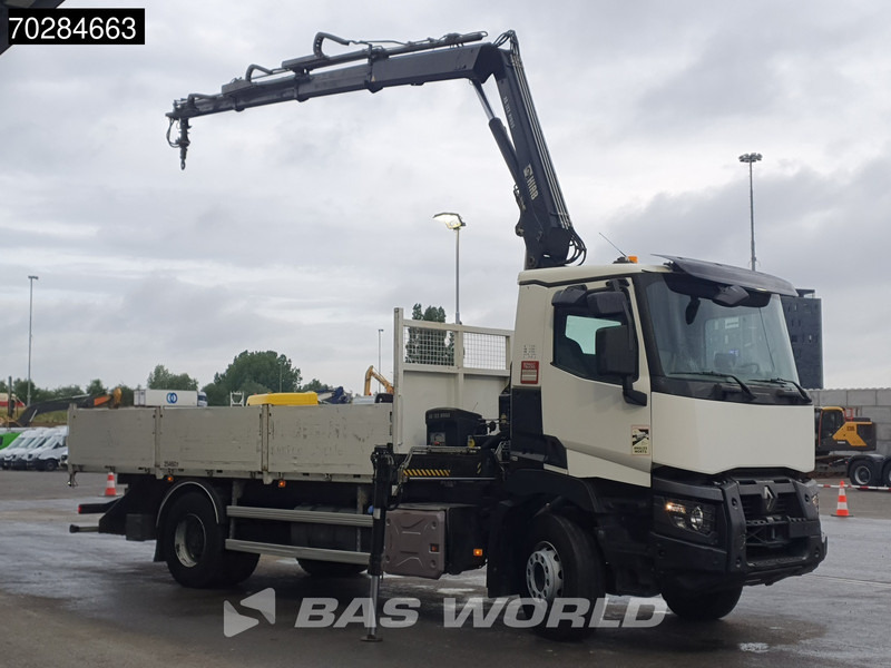 Renault C 380 4X2 HIAB 122 B-3 HIDUO Kran Crane Steelsuspension Big-Axle Euro 6 - Грузовик бортовой/ Платформа, Автоманипулятор: фото 3 Renault C 380 4X2 HIAB 122 B-3 HIDUO Kran Crane Steelsuspension Big-Axle Euro 6 - Грузовик бортовой/ Платформа, Автоманипулятор: фото 3
