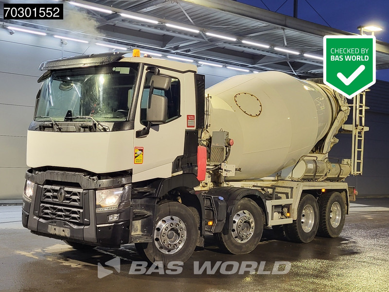 Renault C 430 8X4 9m3 Schwing Stetter mixer Steelsuspension Automatic Euro 6 - Автобетоносмеситель: фото 1 Renault C 430 8X4 9m3 Schwing Stetter mixer Steelsuspension Automatic Euro 6 - Автобетоносмеситель: фото 1