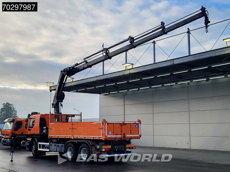 Renault Premium 430 Lander 6X4 HIAB 211 EP-4 Crane Kran 10m3Tipper Big-Axle Euro 5 - Самосвал, Автоманипулятор: фото 2 Renault Premium 430 Lander 6X4 HIAB 211 EP-4 Crane Kran 10m3Tipper Big-Axle Euro 5 - Самосвал, Автоманипулятор: фото 2