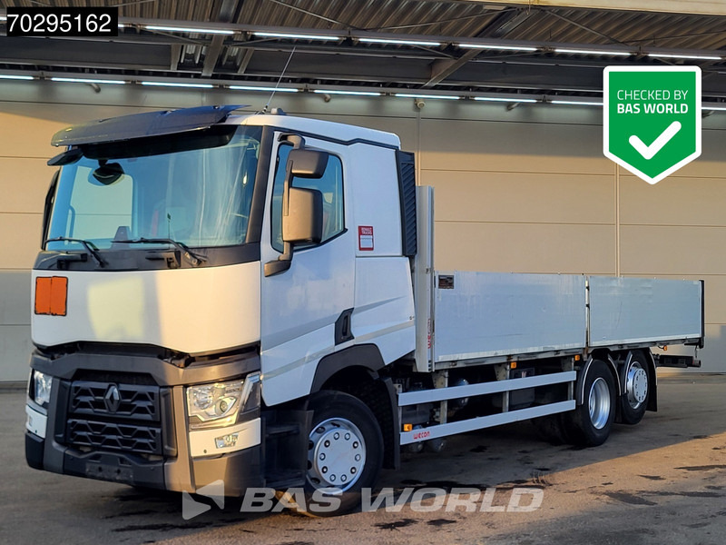 Renault T 440 6X2 750cm open box forklift preparation ADR Automatic Lift-Axle Euro 6 - Грузовик бортовой/ Платформа: фото 1 Renault T 440 6X2 750cm open box forklift preparation ADR Automatic Lift-Axle Euro 6 - Грузовик бортовой/ Платформа: фото 1