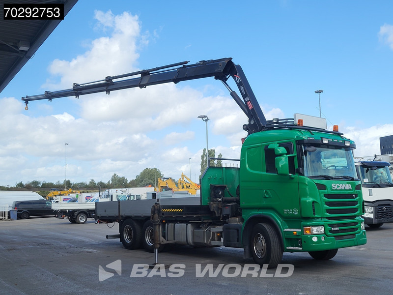 Scania G480 G 6X2 Hiab 244 EP-5 HIDUO Kran Crane Retarder Lift-Axle Euro 5 - Грузовик бортовой/ Платформа, Автоманипулятор: фото 3 Scania G480 G 6X2 Hiab 244 EP-5 HIDUO Kran Crane Retarder Lift-Axle Euro 5 - Грузовик бортовой/ Платформа, Автоманипулятор: фото 3